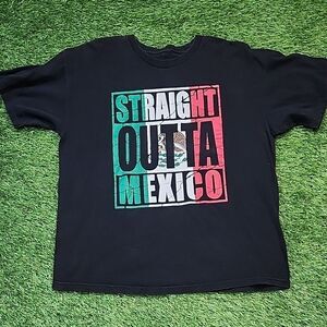 Black T-Shirt with Graphic Print